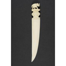 Ivory paper knife, a gift from Charles Brasch to Ruth Dallas