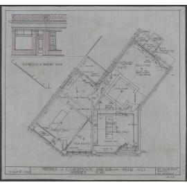 No. 43. J.G. Laurenson & Son, amended plan for premises, Highgate, Roslyn, Eric Miller architect.