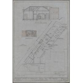 No. 43. J.G. Laurenson & Son, plan for premises, Highgate, Roslyn, Eric Miller architect. Sheet 2.