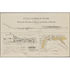 Otago Harbour Board, Scheme for Elevation of Railway and Station at Dunedin