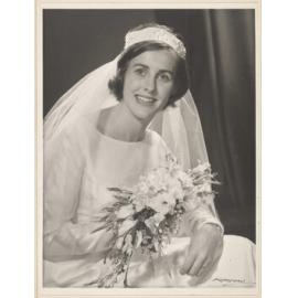 Elizabeth Hanan, née Walsh, on her wedding day