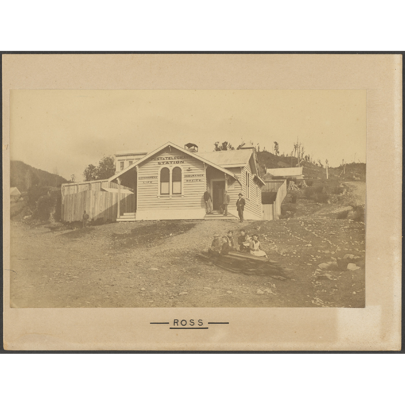 Post & Telegraph Station and Government Life Insurance Office, Ross