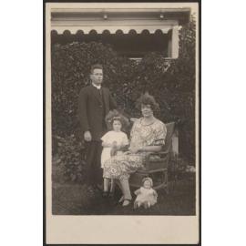 William and Ina Slade with their daughter Brenda