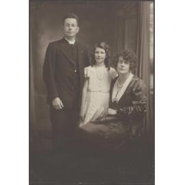 William and Ina Slade with their daughter Brenda