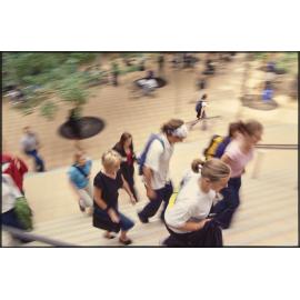 Students in Commerce Building, University of Otago