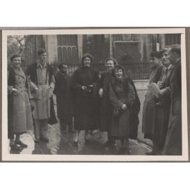 Brenda Slade and others in Cambridge