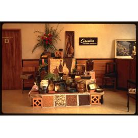 McSkimming Industries ceramics display at YWCA National Rose Show