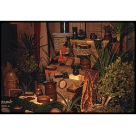 McSkimming Industries ceramics display at Horticultural Society Show