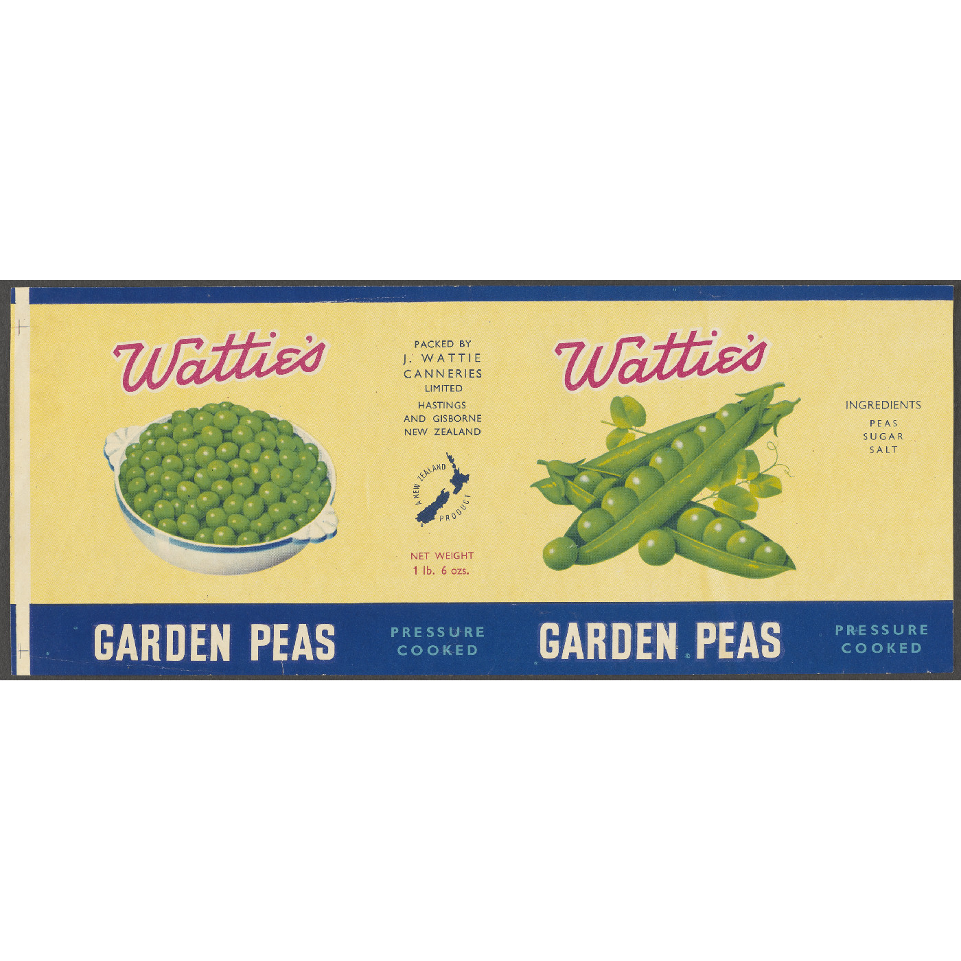 J. Wattie Canneries Limited: Ephemera