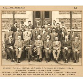 Staff and students [School of Mines]