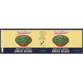 "Wattie's French Sliced Stringless Green Beans"