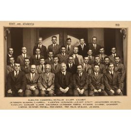 Staff and students [School of Mines]