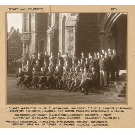 Staff and students [School of Mines]