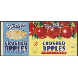 "Wattie's Crushed Apples Sweetened"