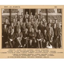 Staff and students [School of Mines]