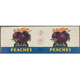 "Wattie's Black Boy Peaches"