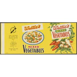 "Wattie's Mixed Vegetables"