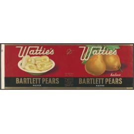 "Wattie's Bartlett Pears Halves"