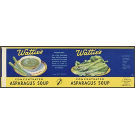 "Wattie's Concentrated Asparagus Soup"