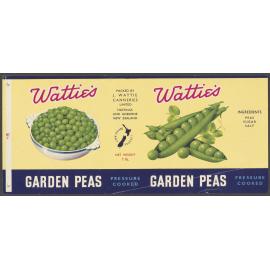 "Wattie's Garden Peas"