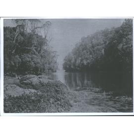 Entrance to Cook's "Luncheon Cove"