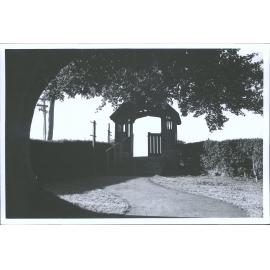 Lych gate, St Mary's Church Mornington