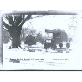 Botanical Gardens, Dunedin, N.Z. under Snow