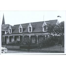 Flats on left still under construction