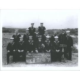"No. 1 Company Otago - Div. Howlet Pt Battery 1907/8"