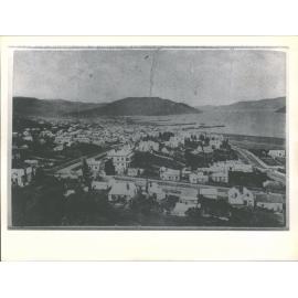 Taken from west side of Maitland St looking down Walker st & Manor Pl.'