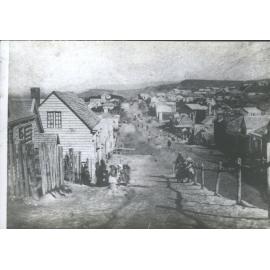 Looking South from the cutting on Bell Hill