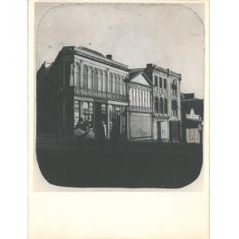 Nov 9th 1864 Corner of Princes and Manse Streets
