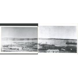 Dunedin in 1873-4 10 part panorama