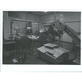 The earlier part of the operation with a block of butter on the elevator (far night)