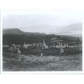 Dunedin from the South, Cemetery