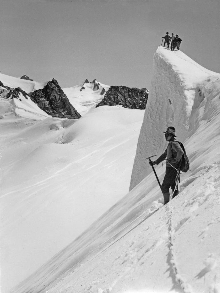 Snow scene near St Mildred Peak, c.1917-1927, W.D. Frazer.
