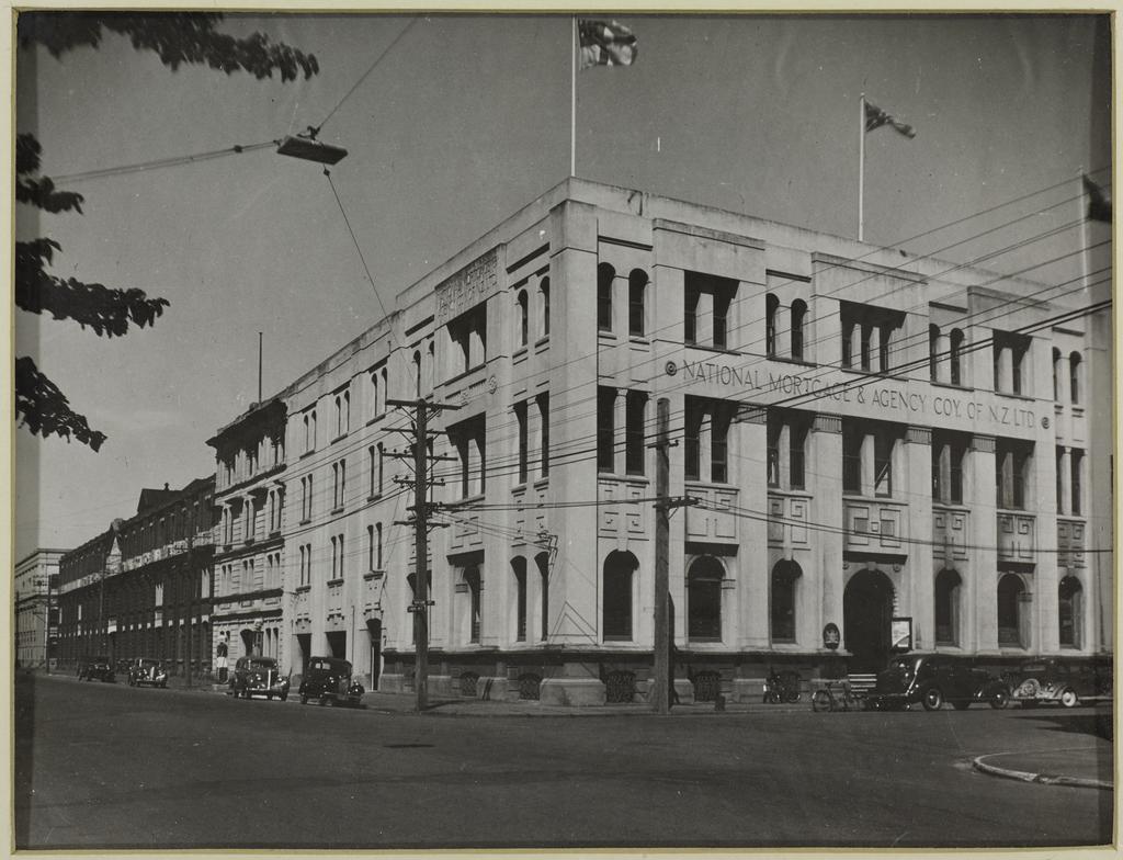 Remodelled three storey buildings on the corner of Water and Cumberland streets