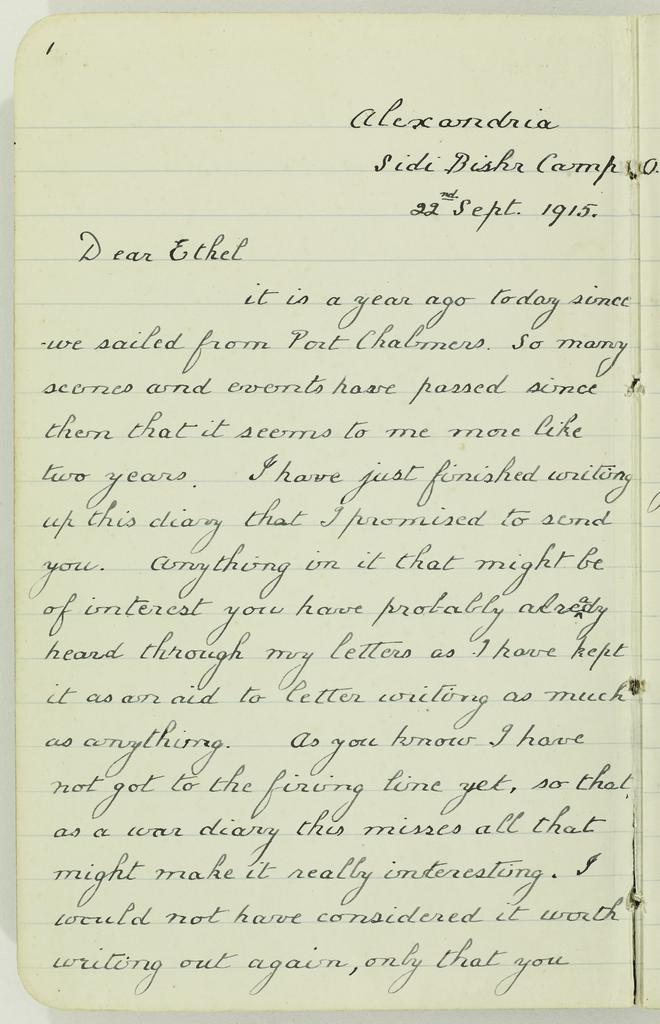 Cargill, Arthur W. : Diaries