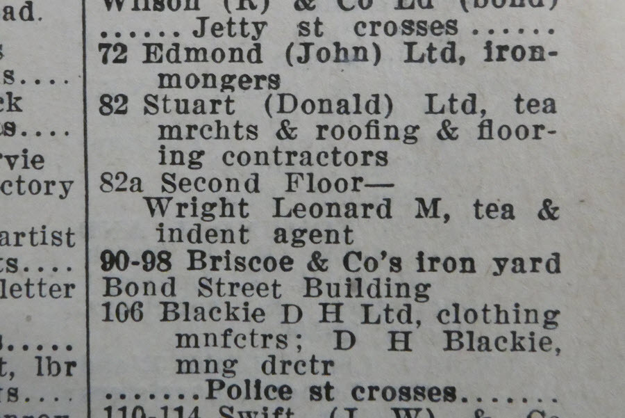 Donald Stuart Limited : Records