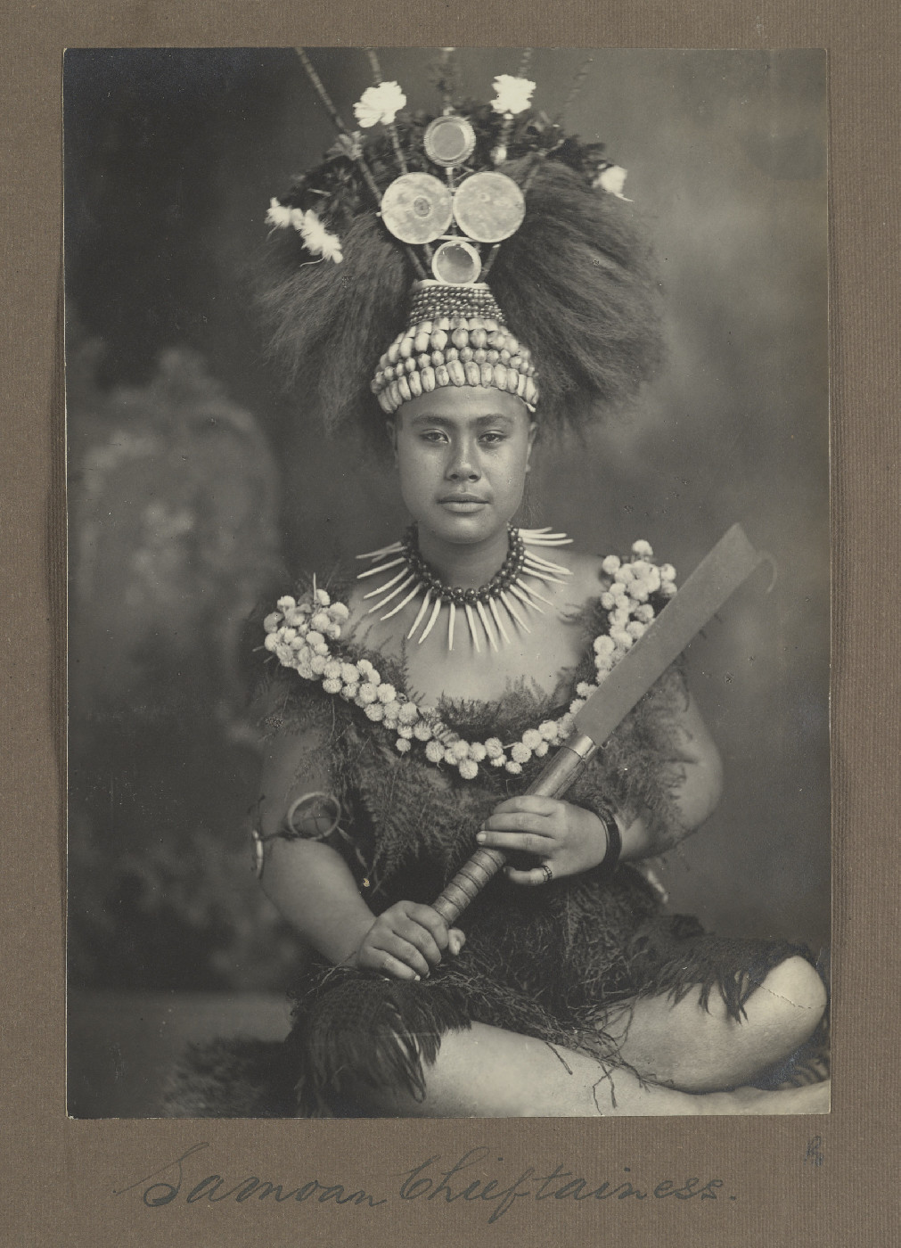 Samoan chieftainess