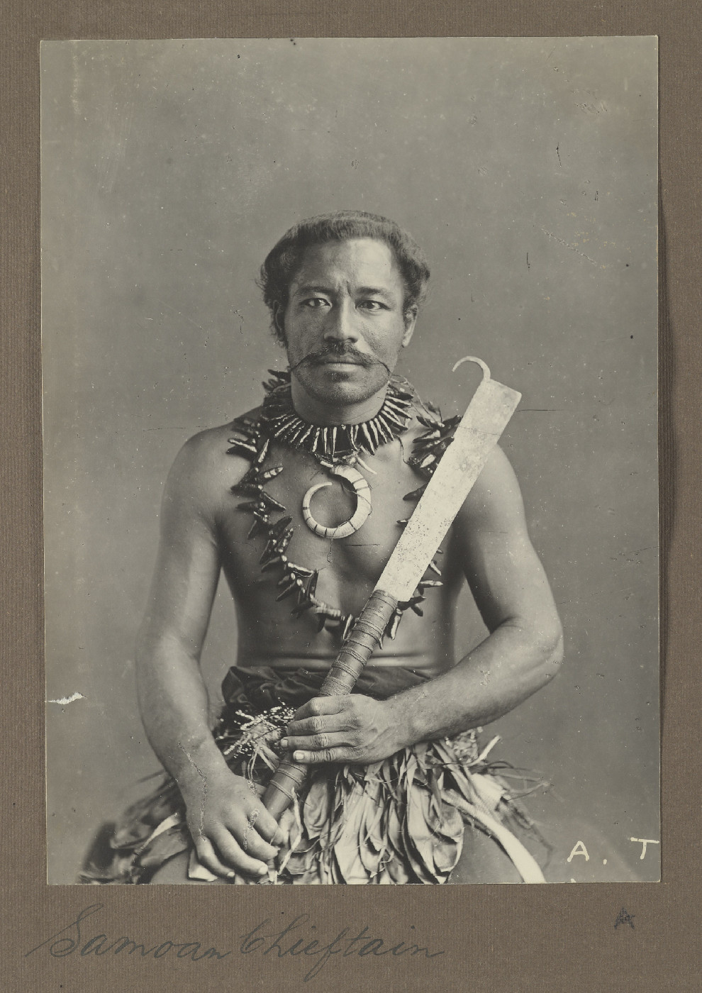 Samoan chieftain