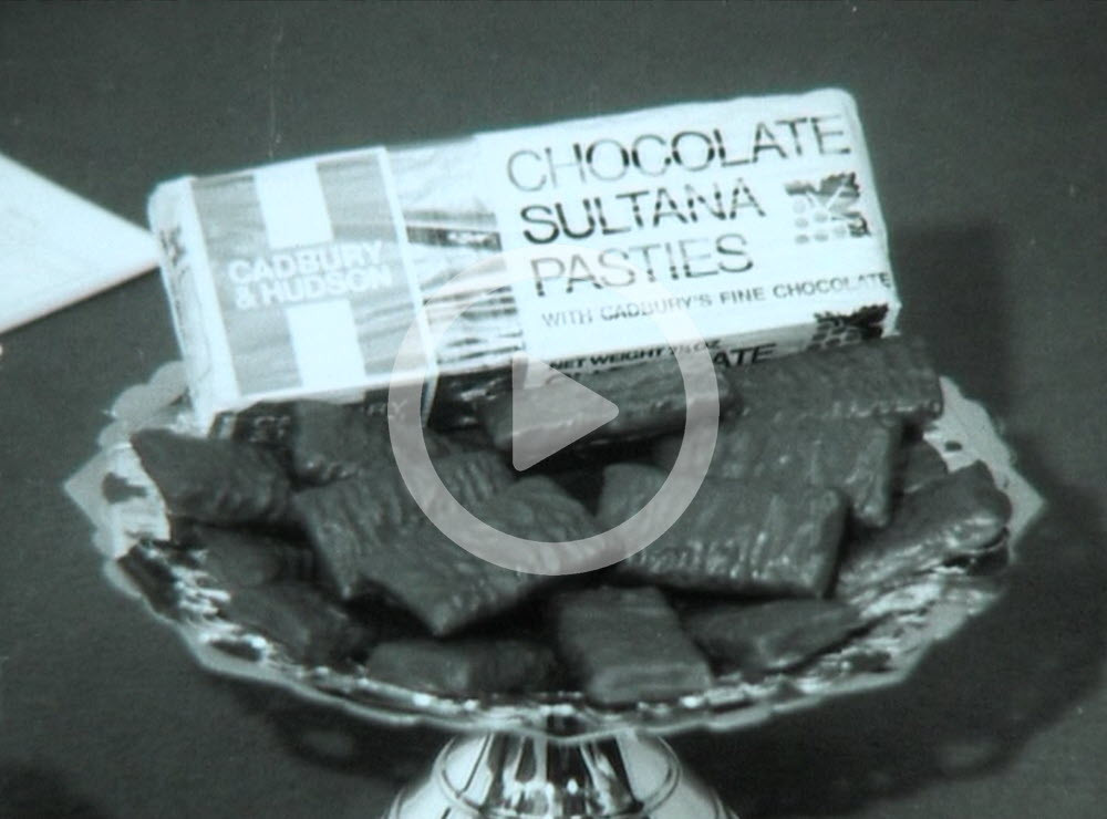 Cadbury &amp; Hudson Chocolate Sultana Pasties