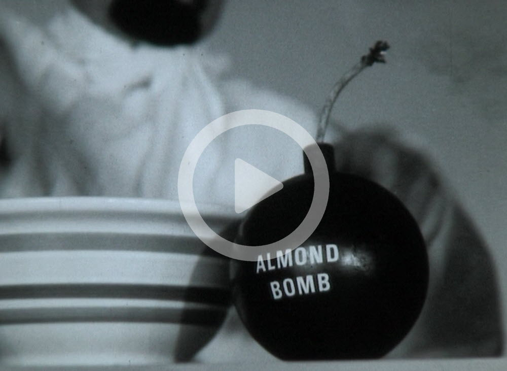 Hudsons Almond Squares ('It's all in the big blue H')