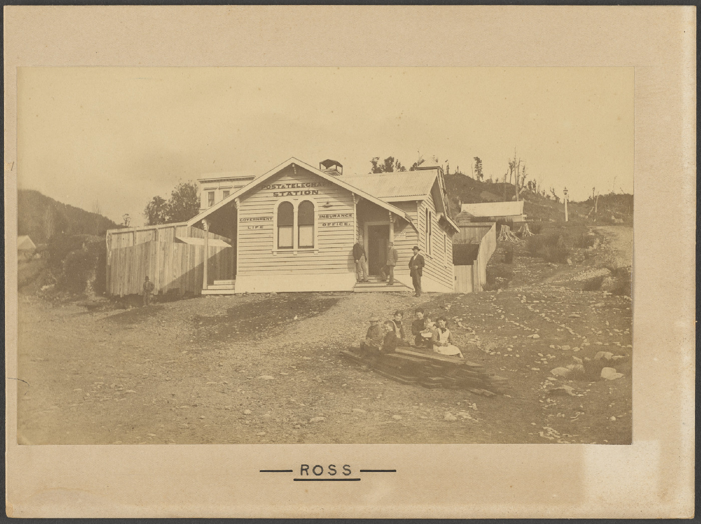 Post &amp; Telegraph Station and Government Life Insurance Office, Ross
