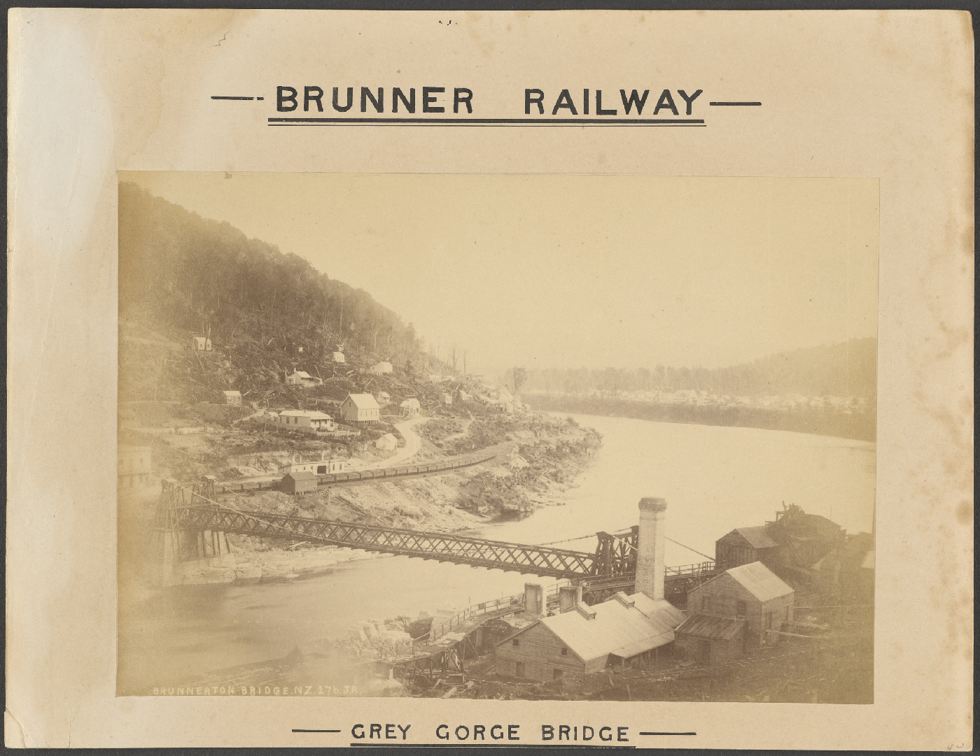 Brunnerton Bridge N.Z.